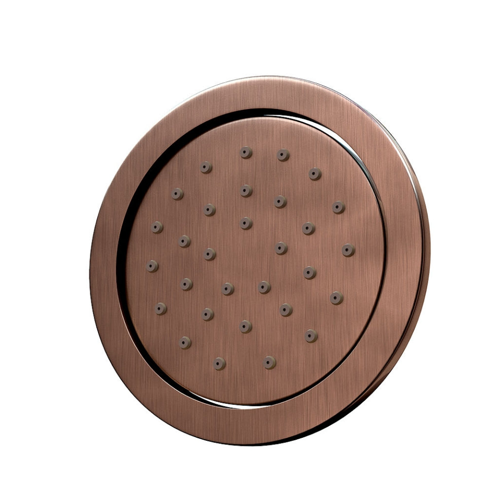 Jaquar Body Shower ø120mm Round Shape - Antique Copper