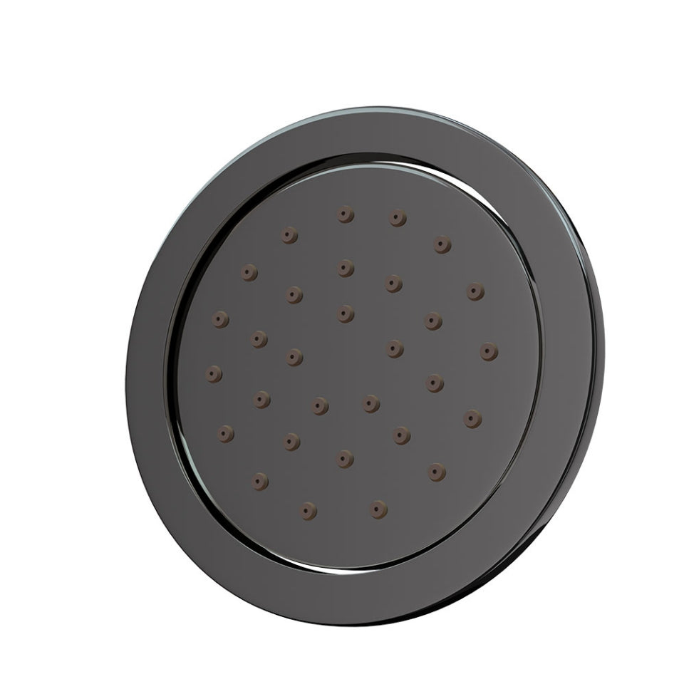 Jaquar Body Shower ø120mm Round Shape - Black Chrome