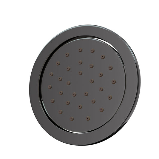 Jaquar Body Shower ø120mm Round Shape - Black Chrome
