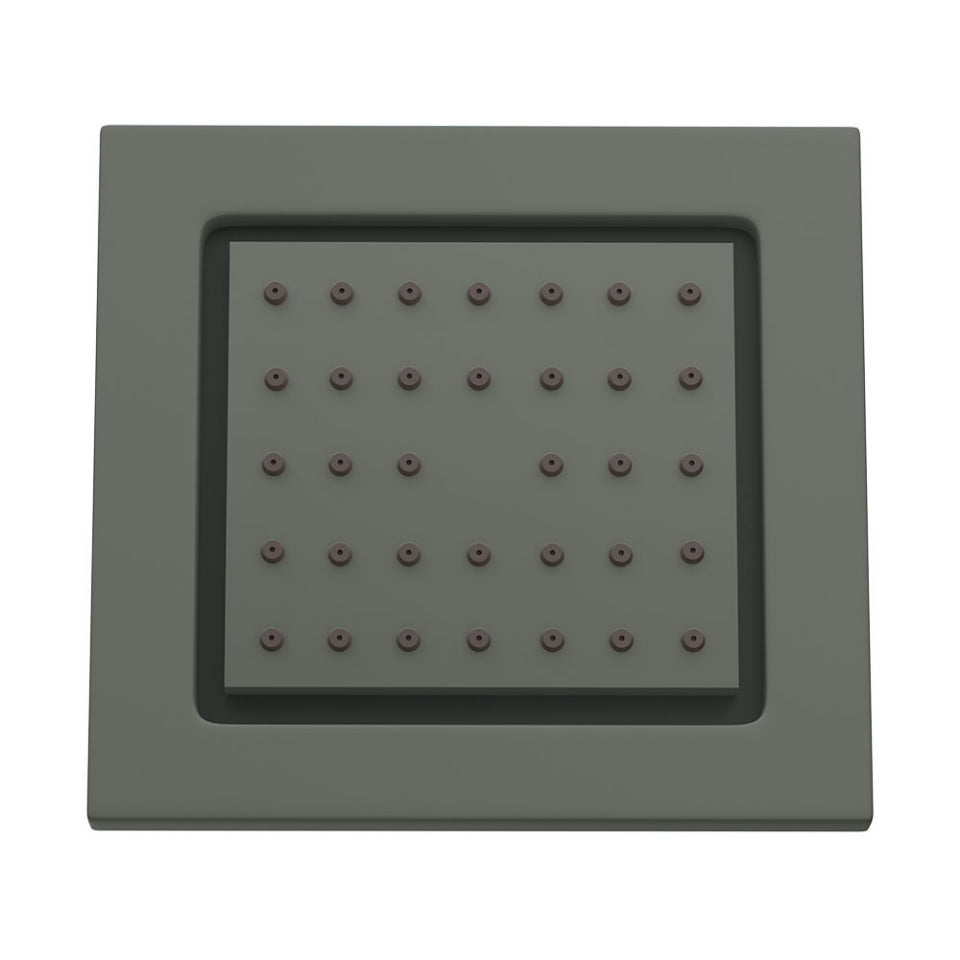 Jaquar Body Shower 130x120mm Rectangular Shape - Graphite