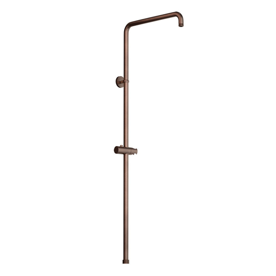 Jaquar Exposed Shower Pipe with Hand Shower Holder - Antique Copper