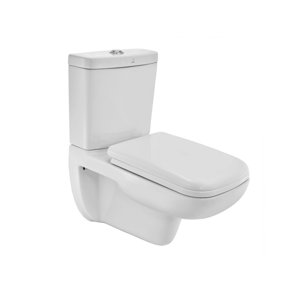 Jaquar Florentine Rimless Bowl With Cistern - White