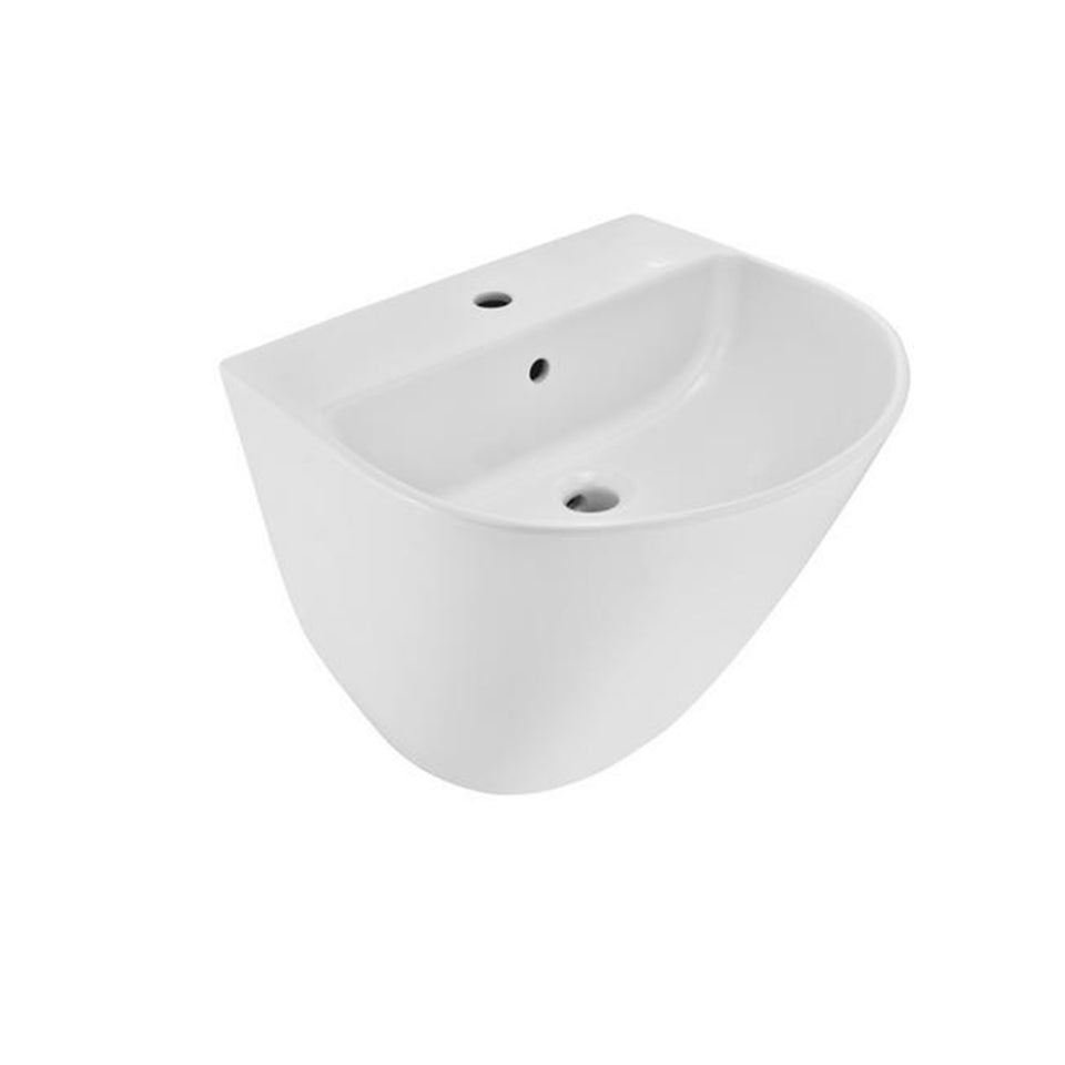 Jaquar Opal Prime Wall Hung Integrated Basin - White