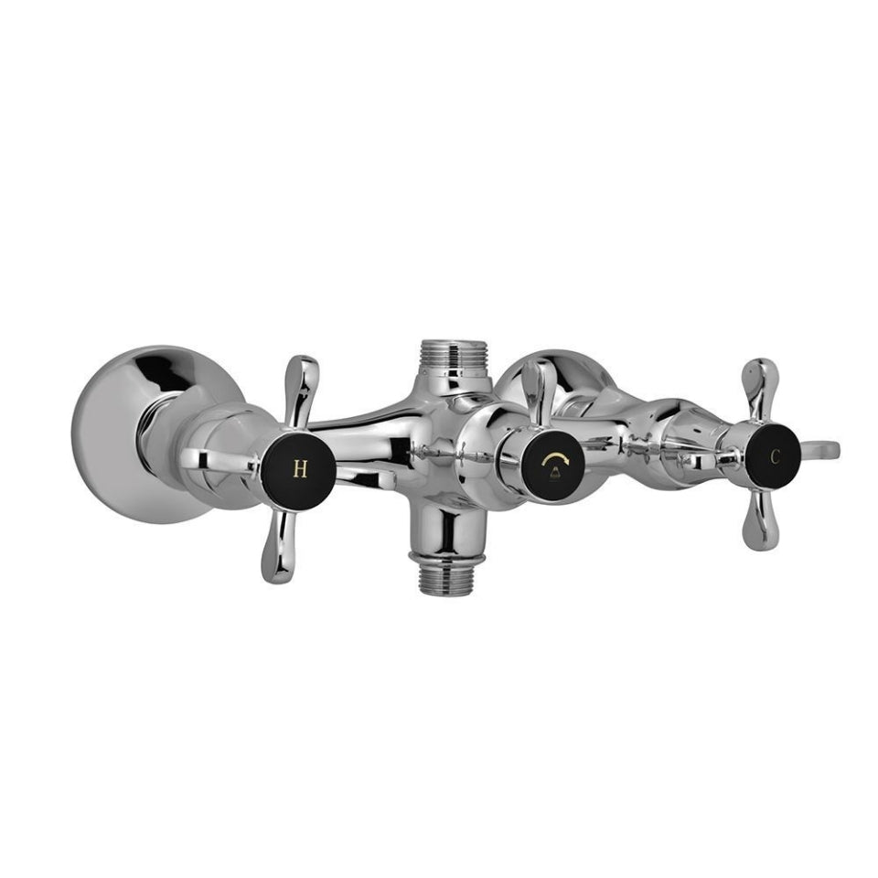 Jaquar Queens Prime Exposed Wall Mixer - Chrome
