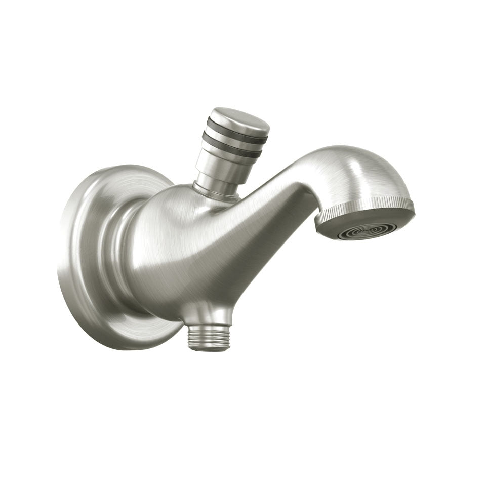 Jaquar Bath Tub Spout with Button Attachment - Stainless Steel