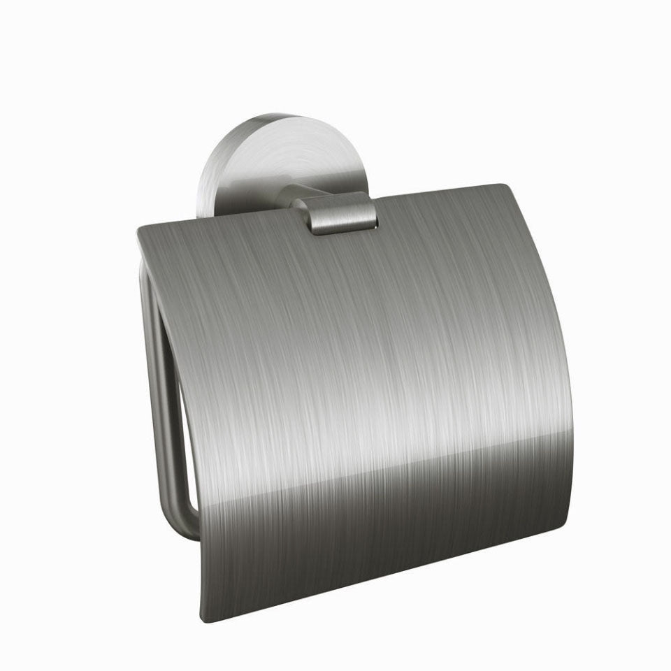 Jaquar Continental Toilet Roll Holder with Flap - Stainless Steel