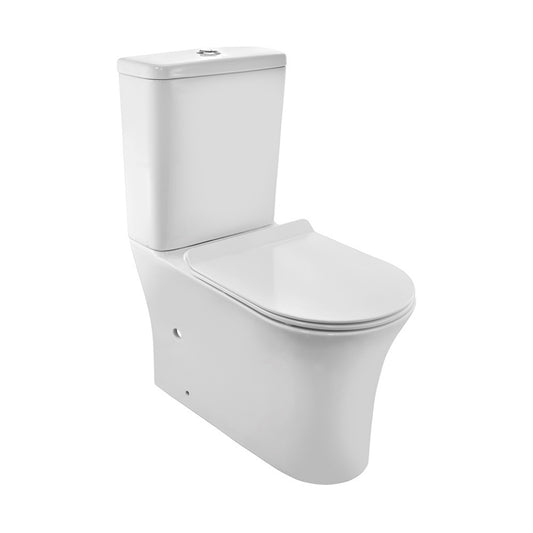 Jaquar Ornamix Prime Rimless Bowl With Cistern For Coupled WC - White