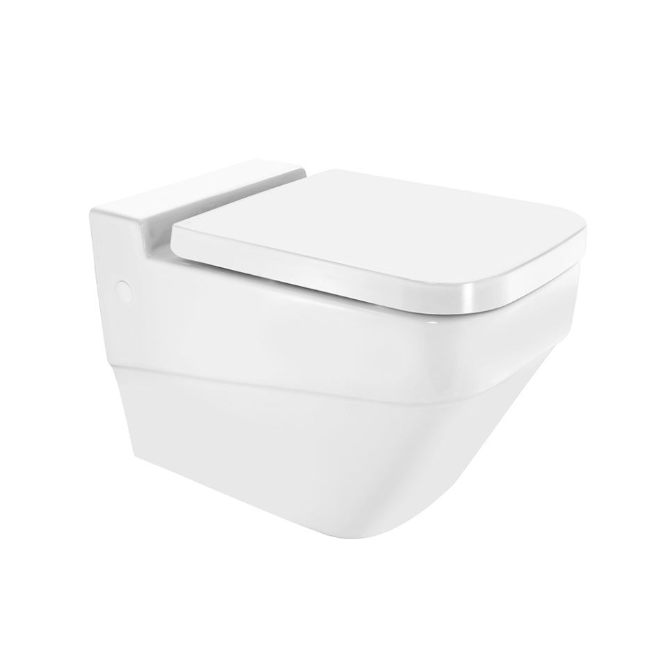 Jaquar Fonte Rimless Wall Hung WC - White