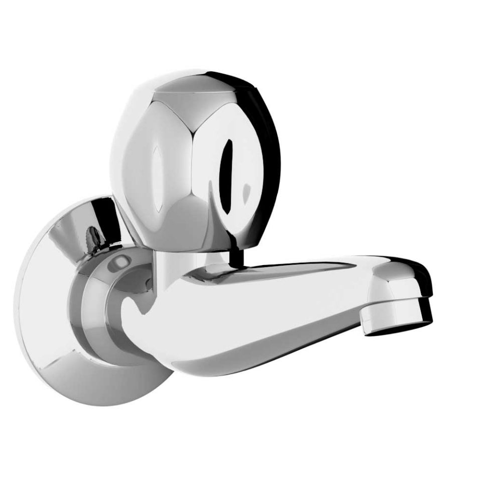 Jaquar Clarion Bib Cock - Chrome