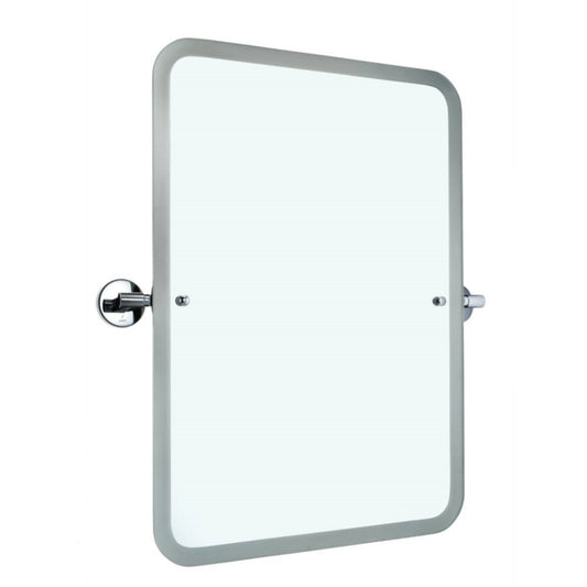 Jaquar Kubix Prime Swivel Mirror 630 X 445mm - Chrome