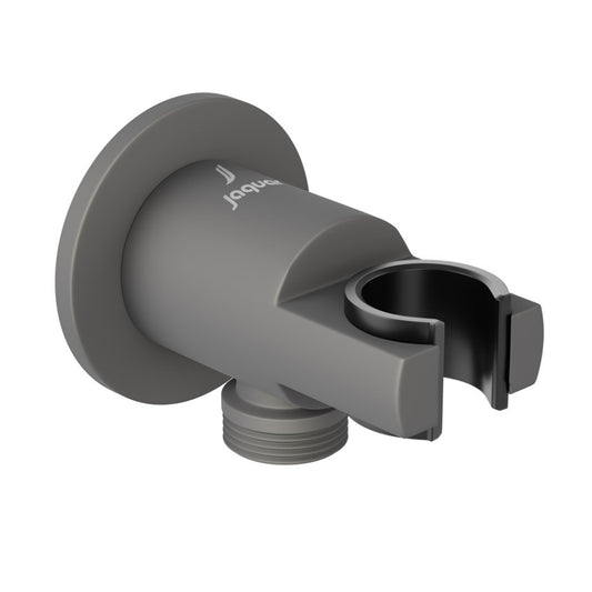 Jaquar Wall Outlet with Shower Hook - Graphite