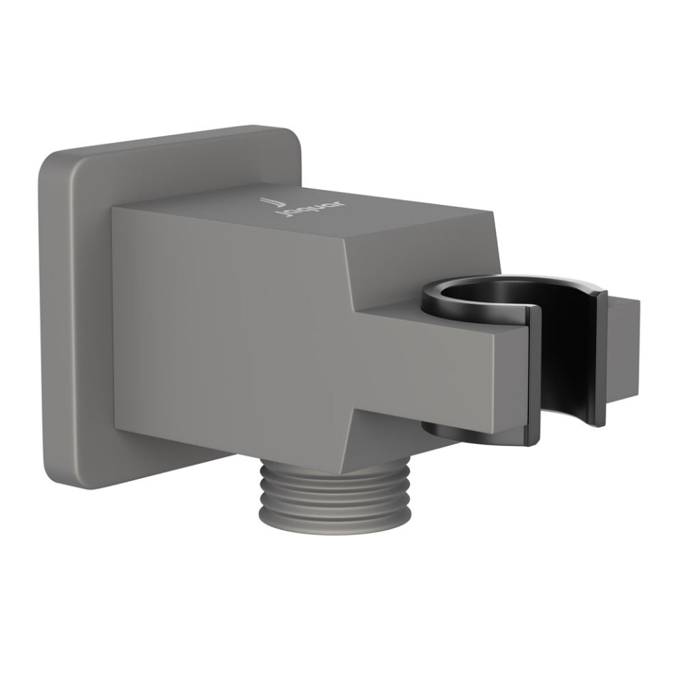 Jaquar Wall Outlet with Shower Hook - Graphite