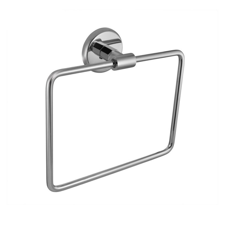 Jaquar Continental Prime Towel Ring Square - Chrome
