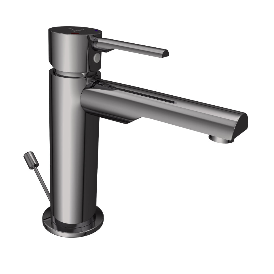 Jaquar Florentine Prime Single Lever Basin Mixer - Black Chrome