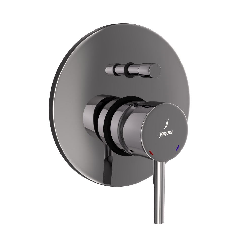 Jaquar Florentine Prime Single Lever Exposed Parts Kit of Hi-flow Diverter - Black Chrome