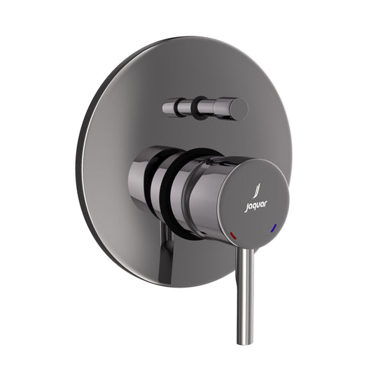 Jaquar Florentine Prime Single Lever Exposed Parts Kit of Hi-flow Diverter - Black Chrome