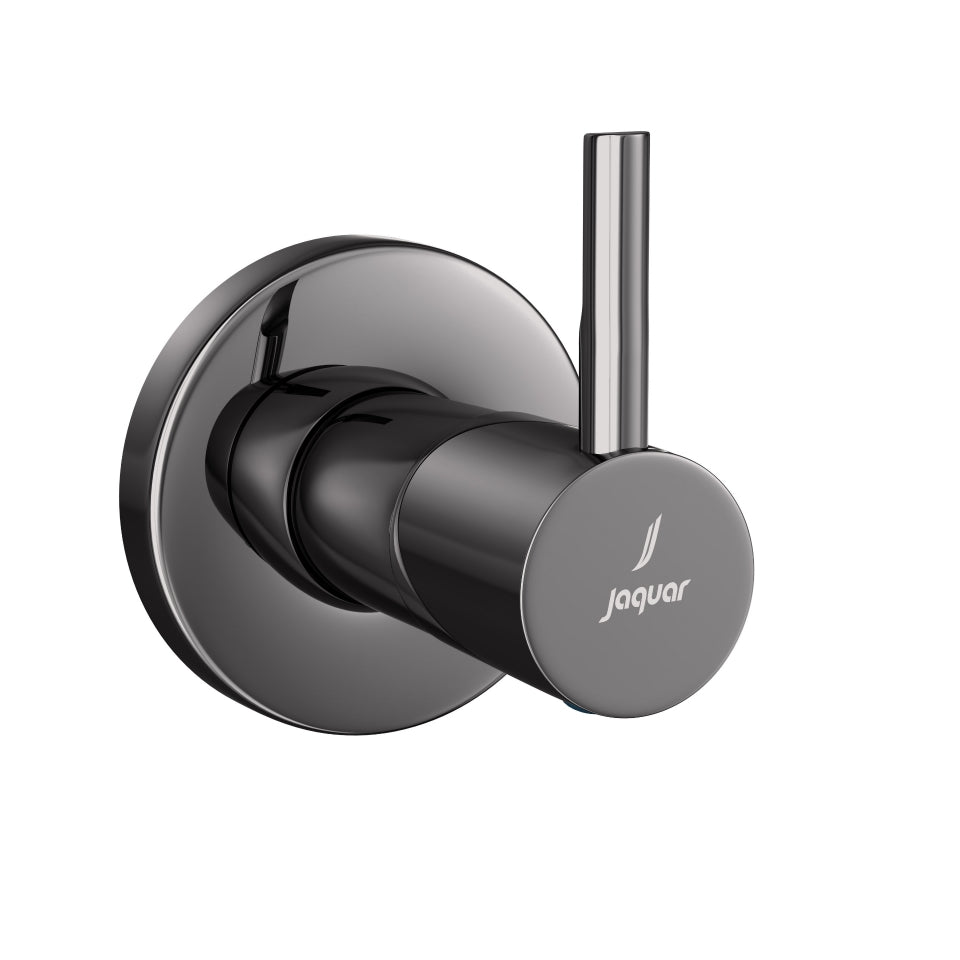 Jaquar Florentine Prime Exposed Part Kit of Concealed Stop Cock & Flush Cock - Black Chrome