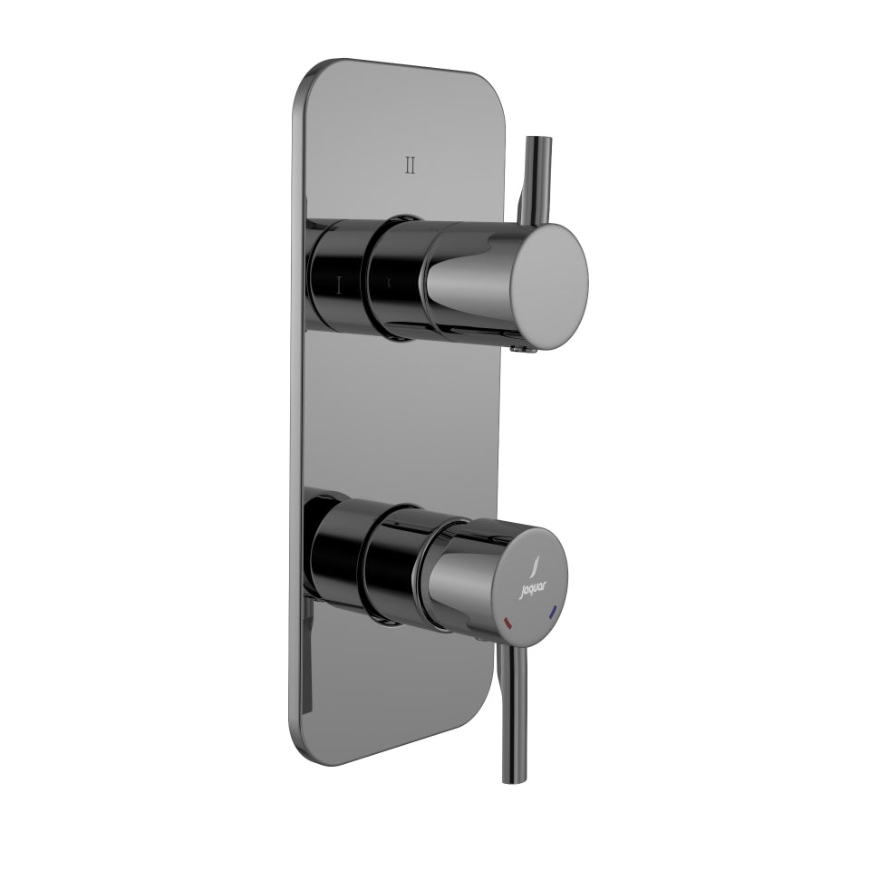 Jaquar Florentine Prime Aquamax Single Lever Shower Mixer - Black Chrome
