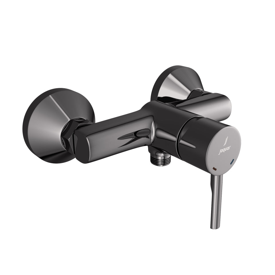 Jaquar Florentine Prime Single Lever Exposed Shower Mixer - Black Chrome