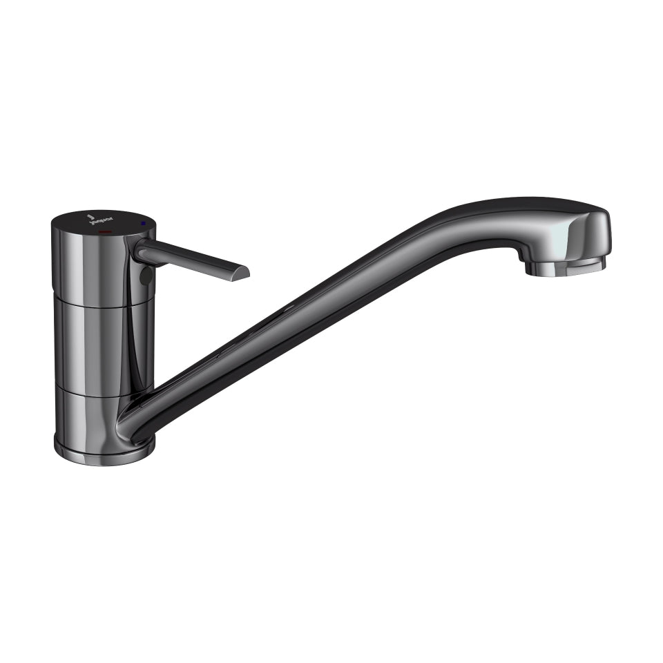 Jaquar Florentine Prime Single Lever Sink Mixer - Black Chrome