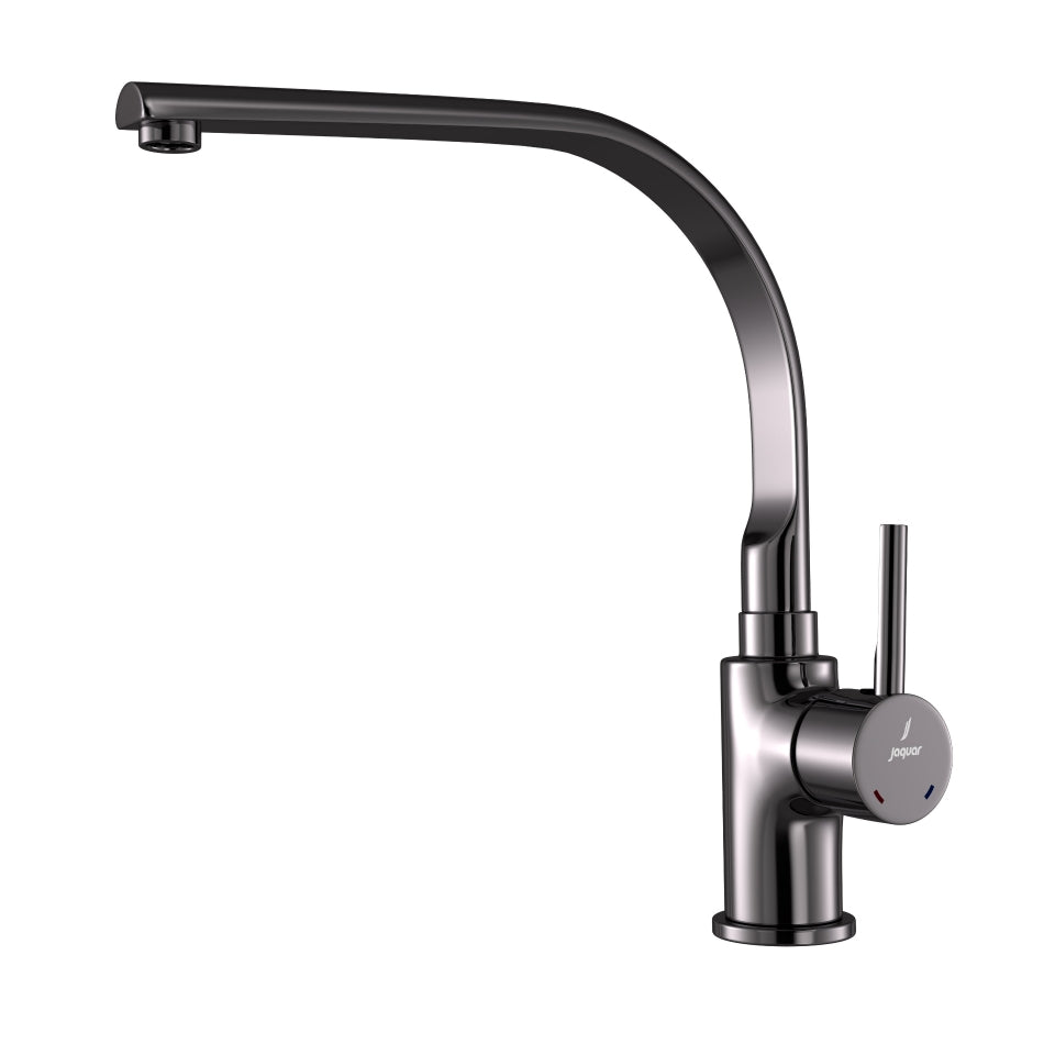 Jaquar Florentine Prime Side Single Lever Sink Mixer - Black Chrome