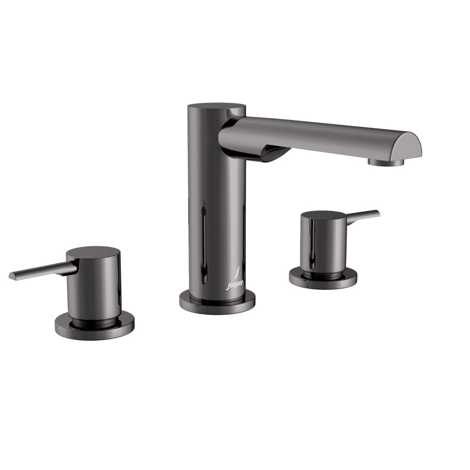 Jaquar Florentine Prime 3-Hole Basin Mixer - Black Chrome