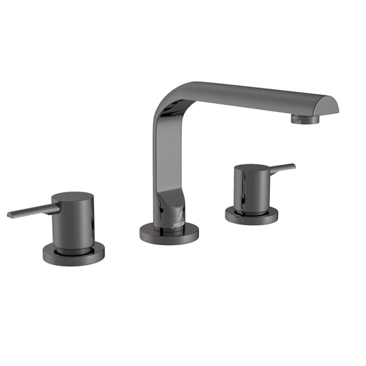 Jaquar Florentine Prime 3-Hole Basin Mixer Round Spout - Black Chrome