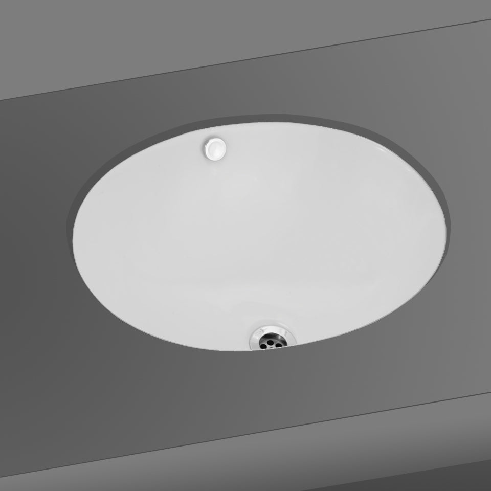 Jaquar Florentine Under Counter Basin - White