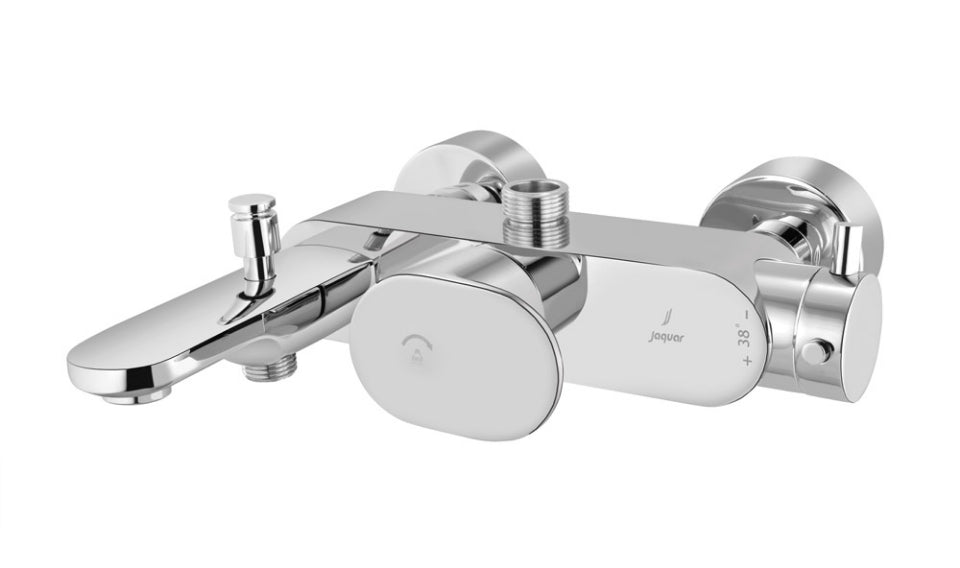 Jaquar Opal Prime Exposed Thermostatic Bath & Shower Mixer 3-in-1 System - Chrome
