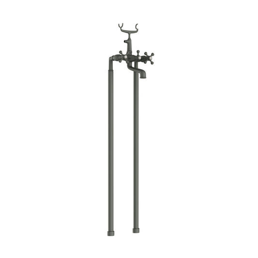 Jaquar Queens Bath and Shower Mixer - Graphite