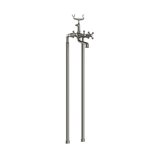 Jaquar Queens Bath and Shower Mixer - Stainless Steel