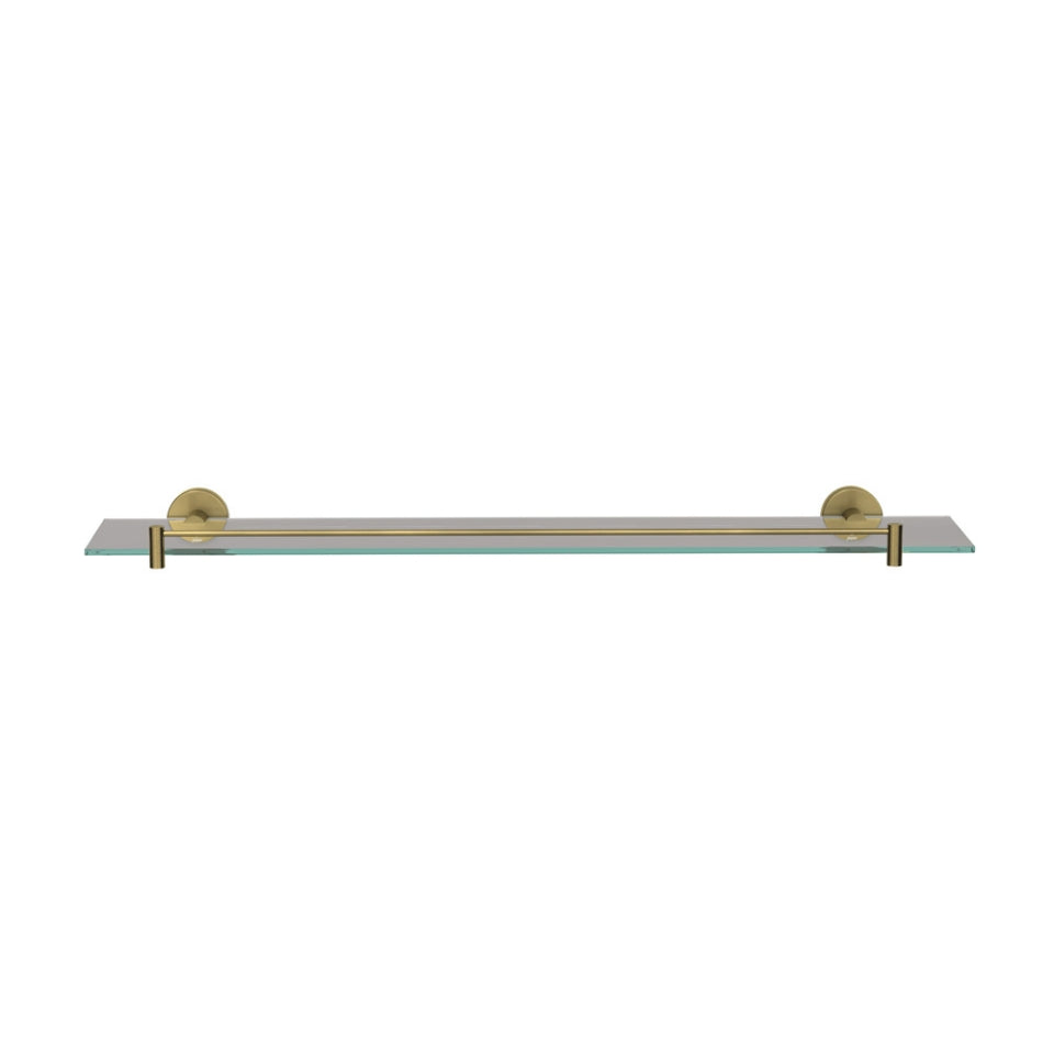 Jaquar Continental Glass Shelf 600mm Long - Antique Bronze