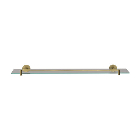 Jaquar Continental Glass Shelf 600mm Long - Antique Bronze