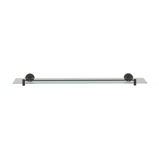 Jaquar Continental Glass Shelf 600mm Long - Black Matt
