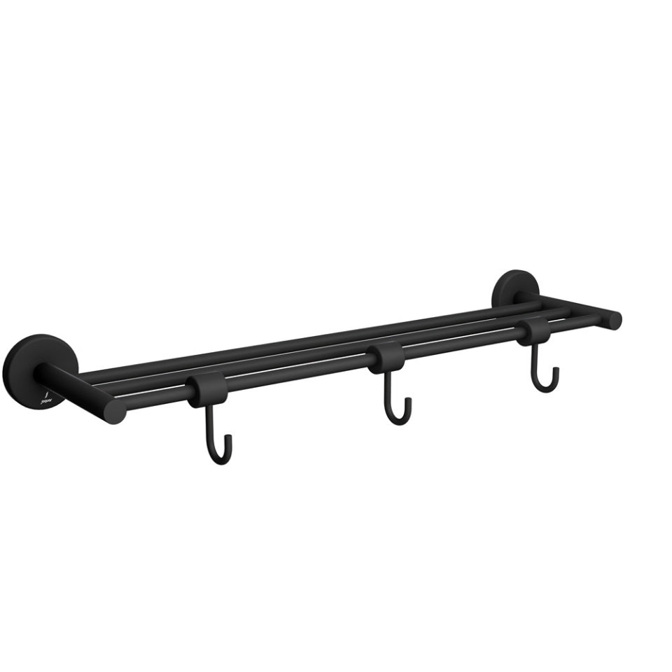 Jaquar Continental Towel Rack - Black Matt