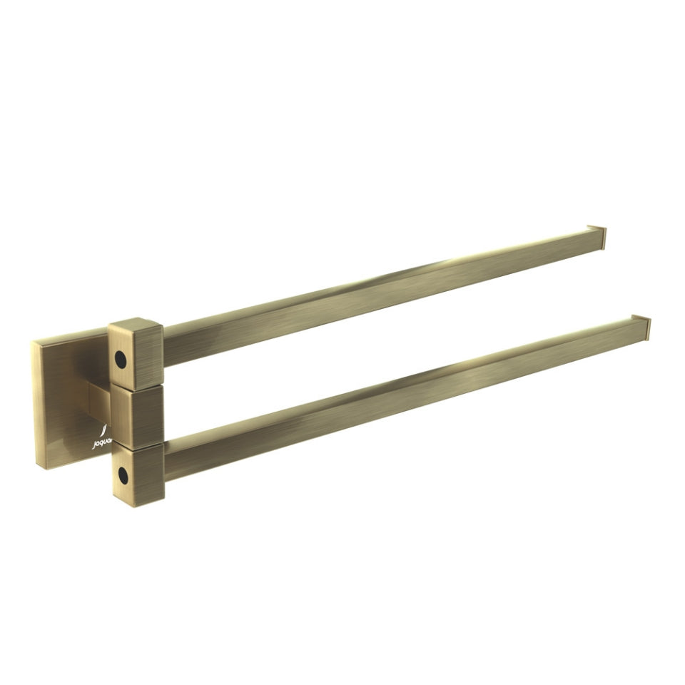 Jaquar Kubix Prime Swivel Towel Holder - Antique Bronze