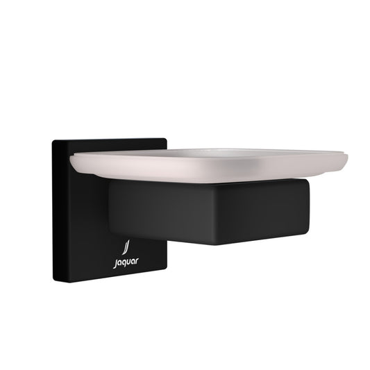 Jaquar Kubix Prime Soap Dish Holder - Black Matt
