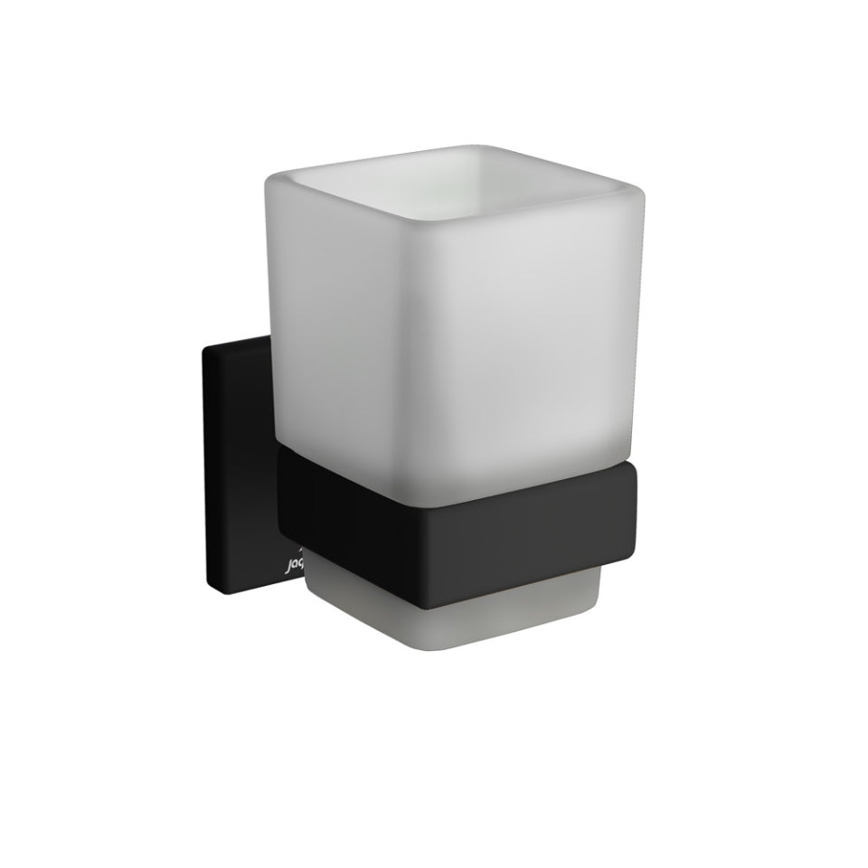 Jaquar Kubix Prime Tumbler Holder - Black Matt