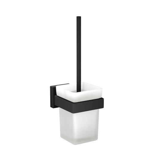 Jaquar Kubix Prime W.C. Brush Holder - Black Matt