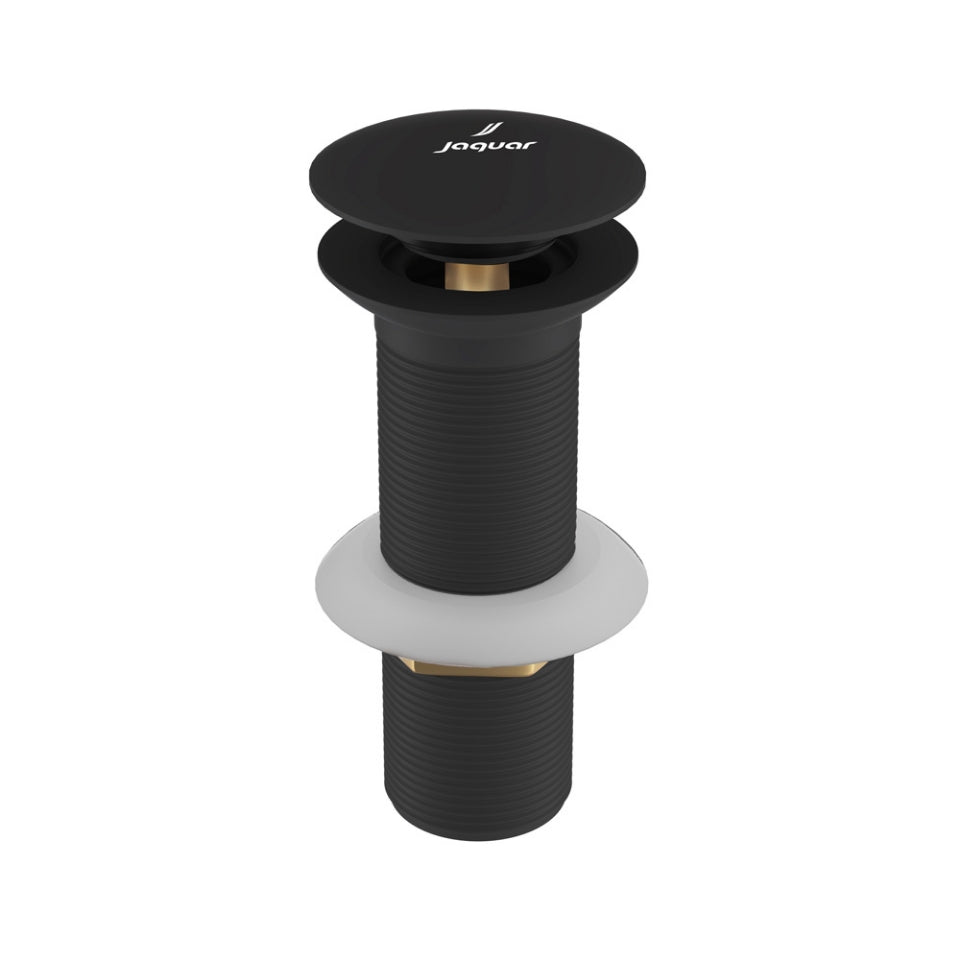 Jaquar Click Clack Waste - Black Matt