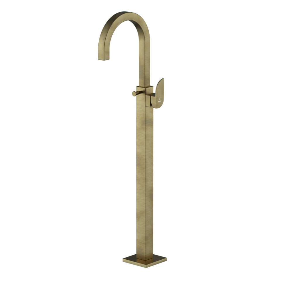 Jaquar Alive Exposed Parts of Floor Mounted Single Lever Bath Mixer - Antique Bronze