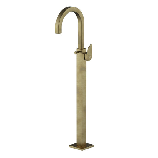 Jaquar Alive Exposed Parts of Floor Mounted Single Lever Bath Mixer - Antique Bronze