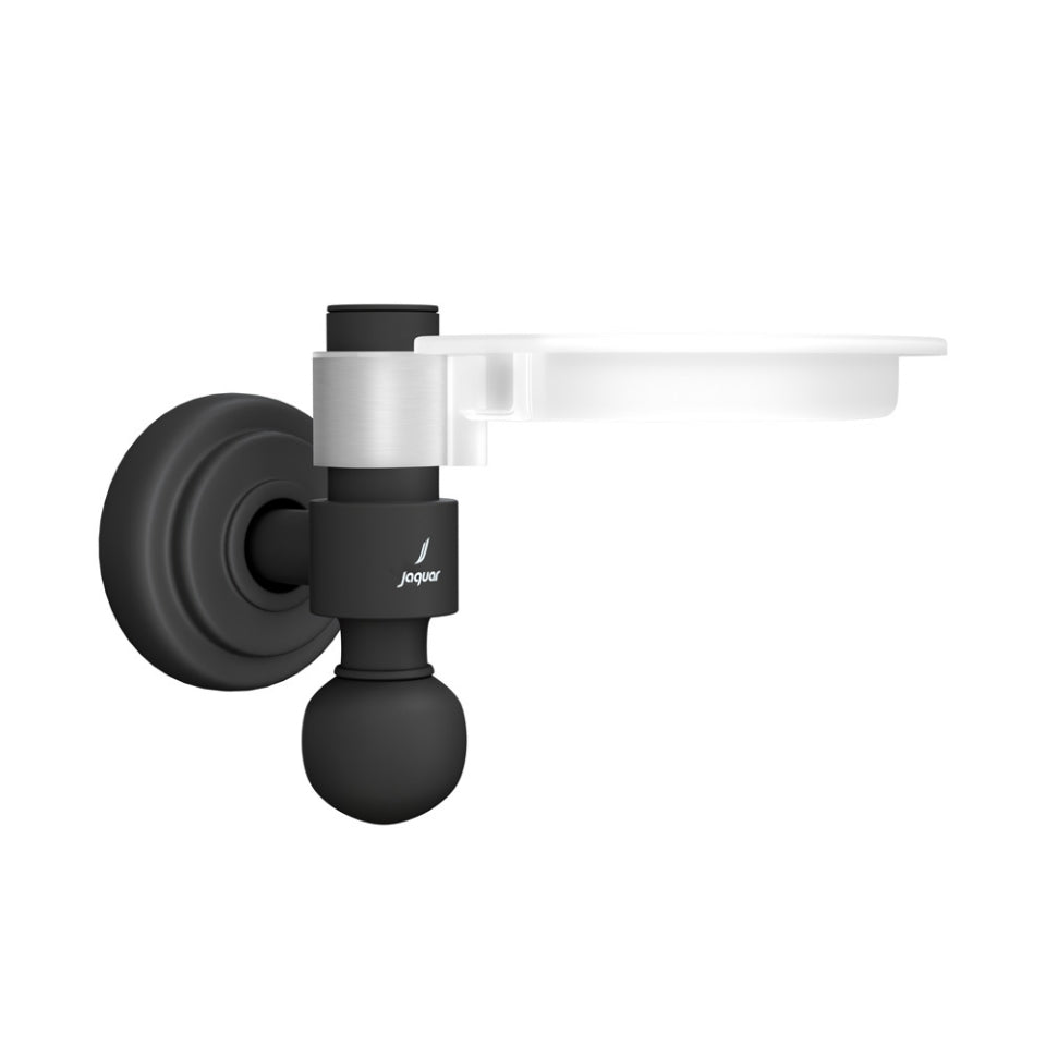 Jaquar Queens Soap Dish Polycarbonate - Black Matt
