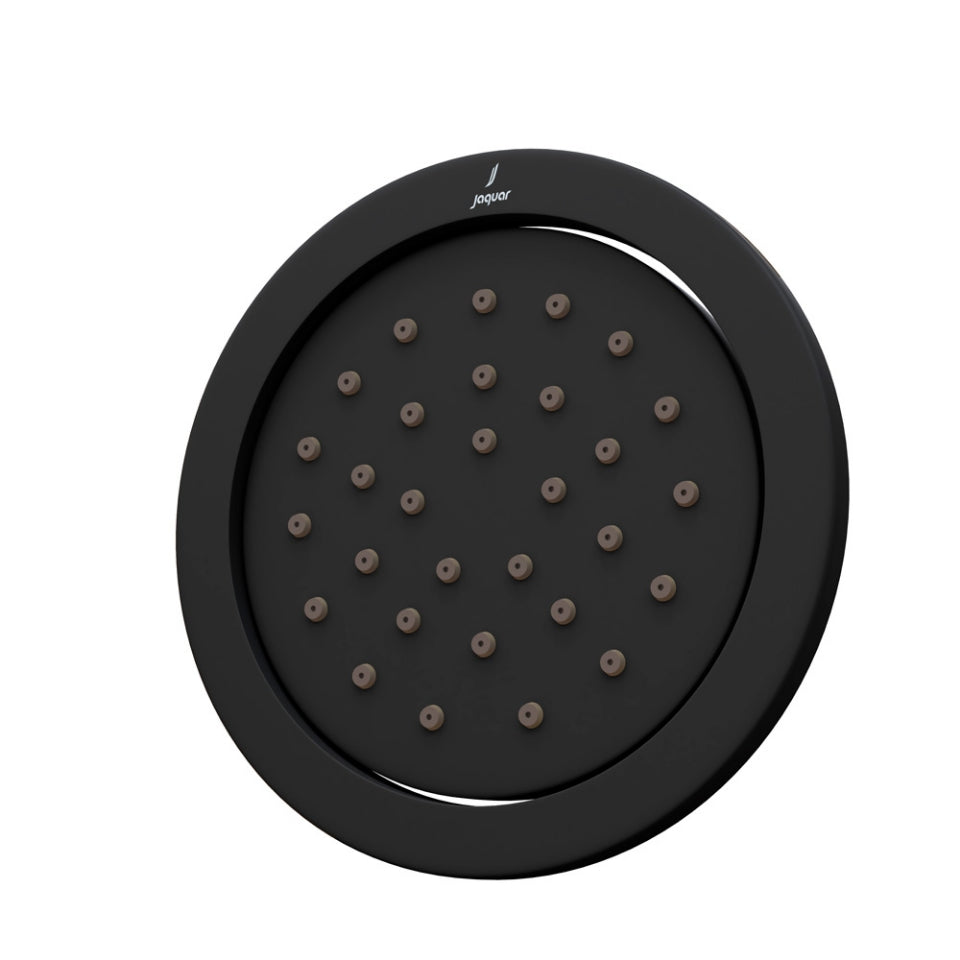 Jaquar Body Shower ø120mm Round Shape - Black Matt
