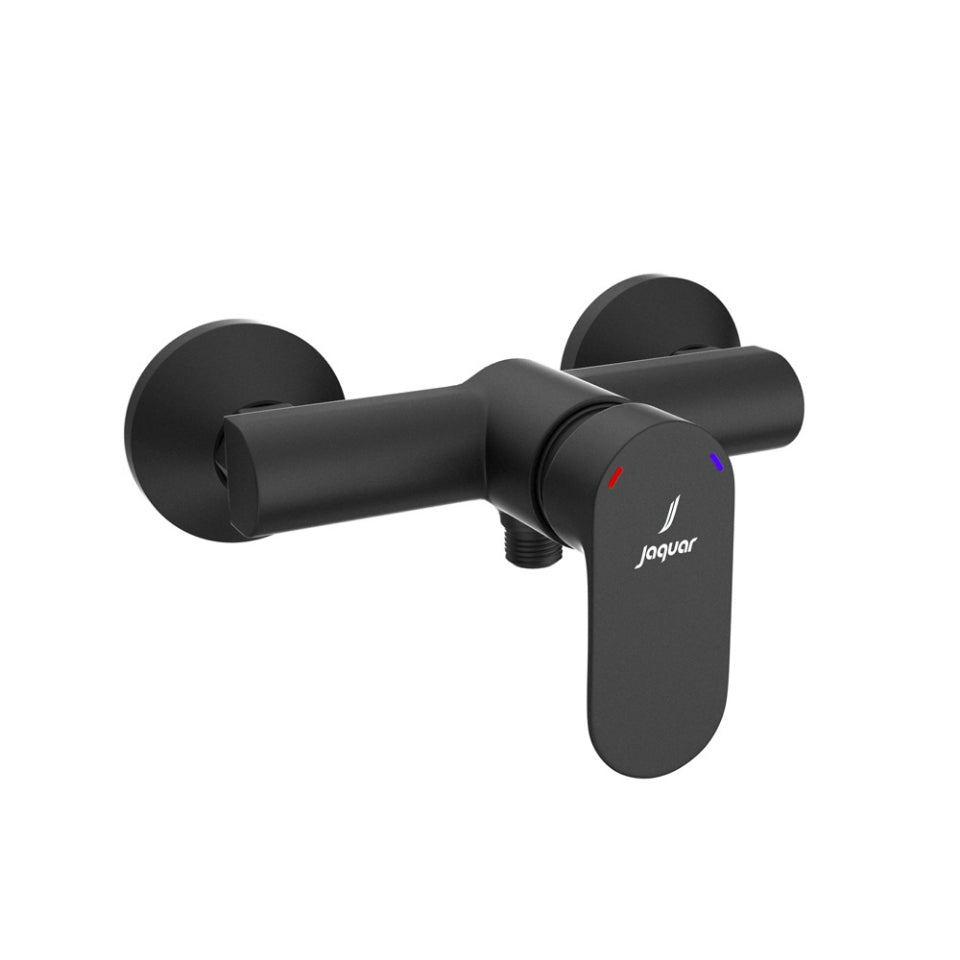 Jaquar Opal Prime Single Lever Exposed Shower Mixer - Black Matt