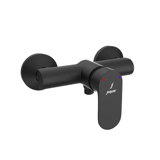 Jaquar Opal Prime Single Lever Exposed Shower Mixer - Black Matt