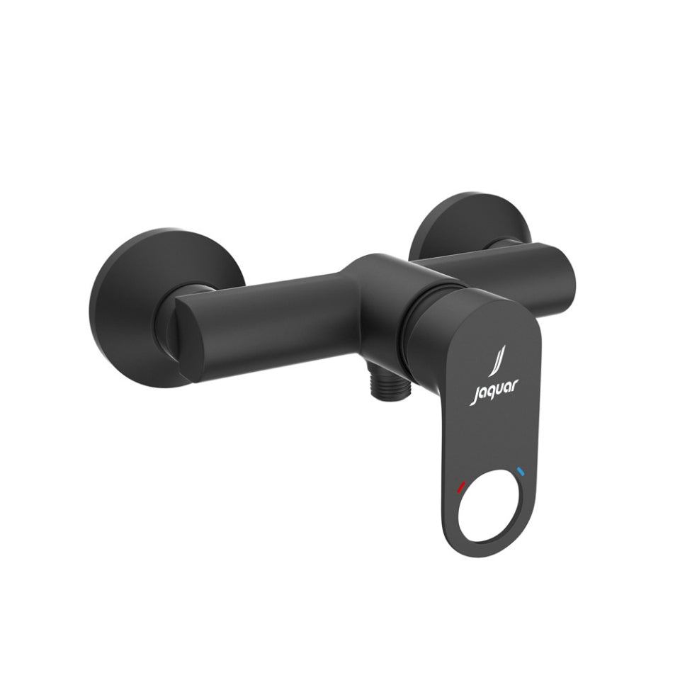 Jaquar Ornamix Prime Single Lever Exposed Shower Mixer - Black Matt
