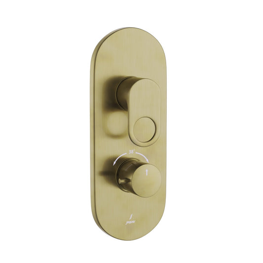 Jaquar Ornamix Prime Aquamax Thermostatic Shower Mixer - Antique Bronze