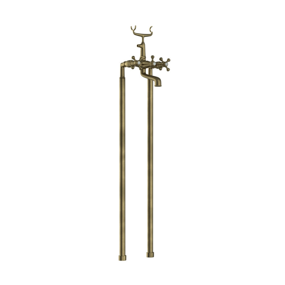 Jaquar Queens Bath and Shower Mixer - Antique Bronze