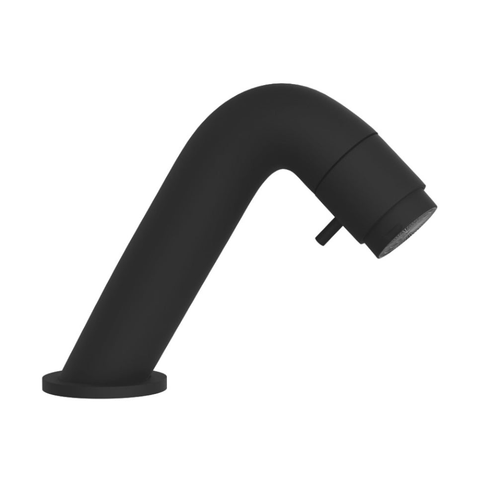Jaquar Spout Operated Pillar Tap - Black Matt